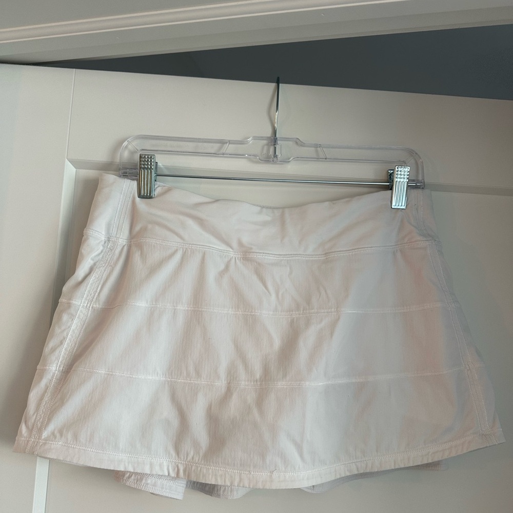 Lululemon White Tennis Skirt